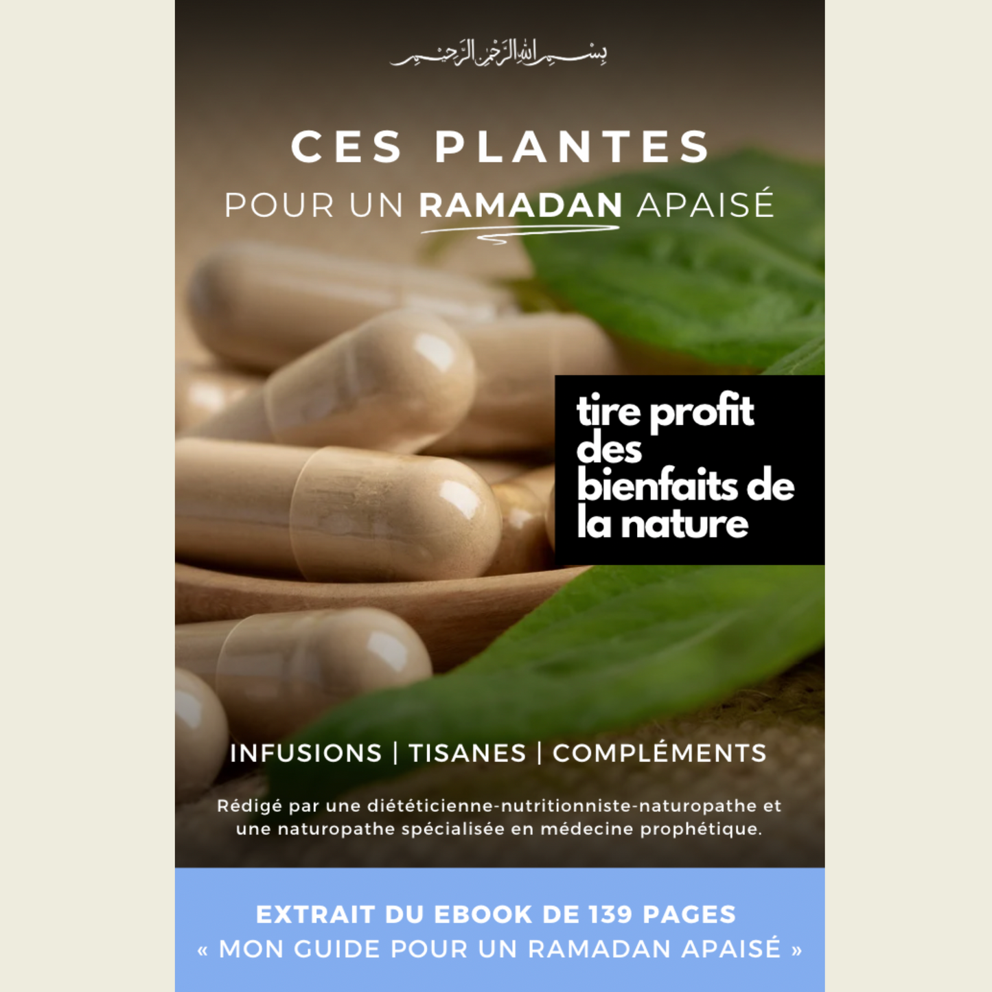 Photo de la couverture du ebook Ces plantes pour un Ramadan apaisé issus de conseils en naturopathie et médecine prophétique